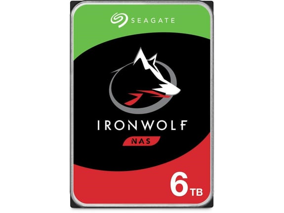 Seagate 3.5 vgradni trdi disk IronWolf NAS 6TB ST6000VN001