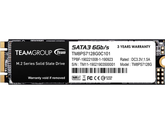 TEAMGROUP Teamgroup 128GB SSD MS30 M.2 2280 SATA3 TM8PS7128G0C101