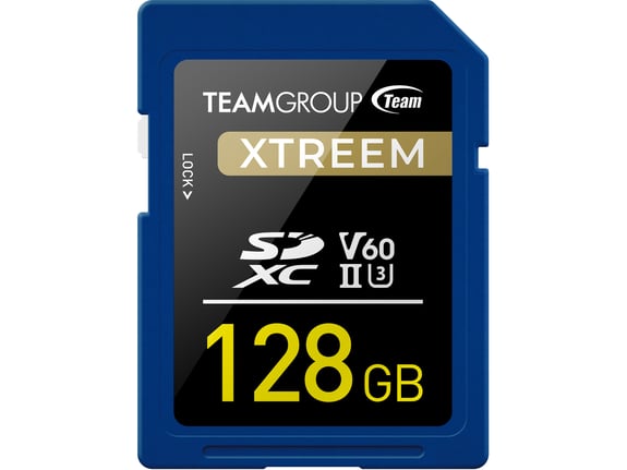 TEAMGROUP spominska kartica Xtreem 128GB SD (TXSDXC128GIIV6001)