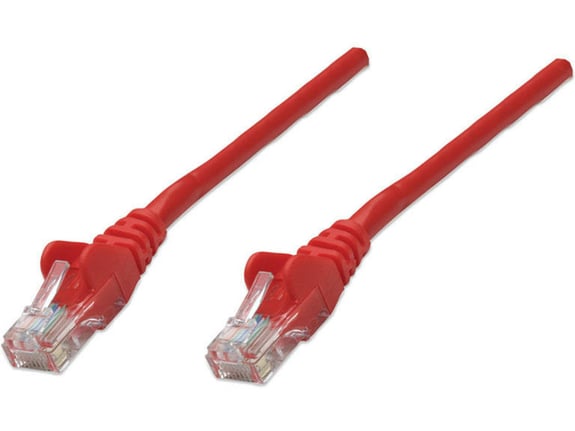 Intellinet Cat5e utp 1m rdeč mrežni priključni patch kabel