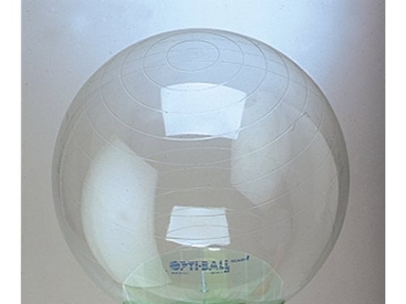 GYMNIC žoga za sedenje LP 96.75 Velikost 75 cm PROZORNA