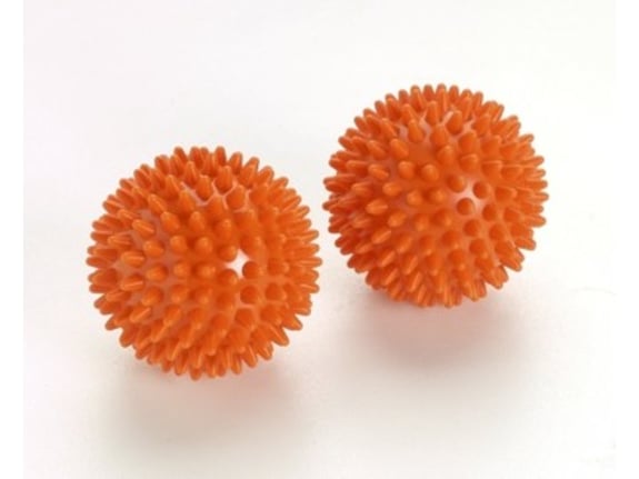 GYMNIC mehka refleks žogica ježek 8cm (oranžna) LP 97.63