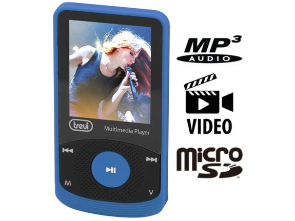 TREVI MP3 video predvajalnik MPV 1725, modra