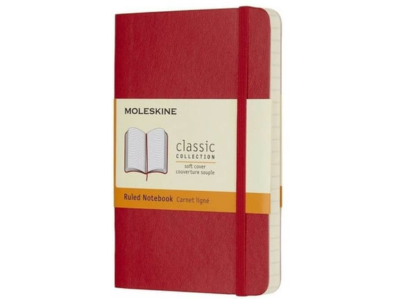 MOLESKIN E notebook, pocket, črtni, mehke platnice M-854597