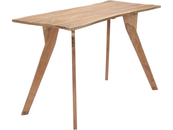VIDAXL Jedilna miza 120x58x76 cm trden akacijev les