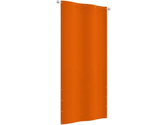 VIDAXL Balkonsko platno oranžno 100x240 cm tkanina Oxford