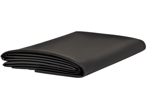 VIDAXL Podloga za ribnik črna 2x5 m PVC 0,5 mm