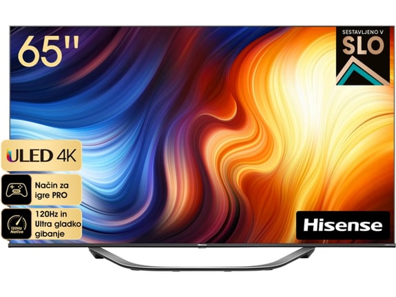 HISENSE ULED TV sprejemnik 65U7HQ, 165cm