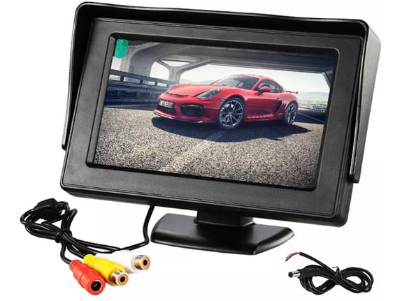 APTEL univerzalni LCD monitor za vzvratno vožnjo 4,3 AK331