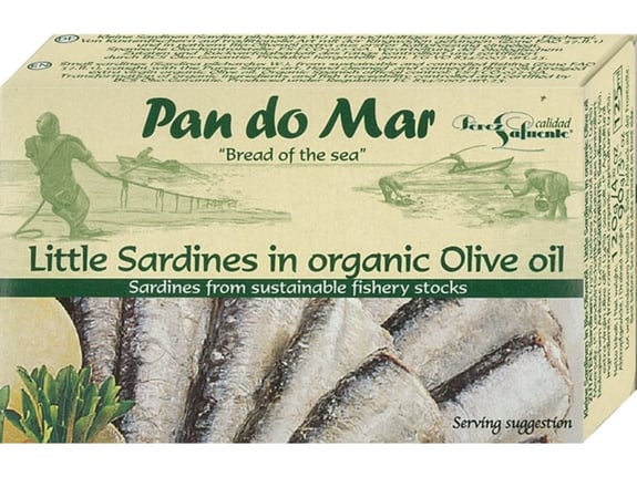 PAN DO MAR Sardine v olivnem olju Pan do mar 120g