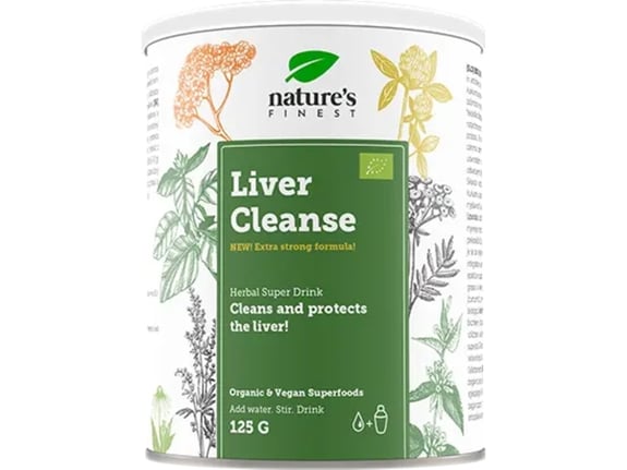 NATURES FINEST  napitek Liver cleanse, 125g