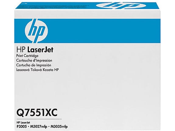 HP CONTRACT Q7551XC črn, white-box toner