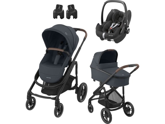 MAXI COSI otroški voziček 3v1 Pebble Pro i-Size Plaza+ 1919750110, 8799750120, 8493057110