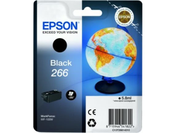 EPSON 266 (C13T26614010) črna, originalna kartuša
