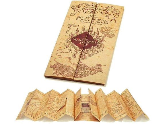 NOBLE COLLECTION - harry potter - marauder's map