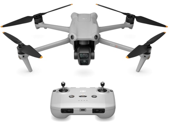 DJI dron Air 3 ( RC-N2), siva
