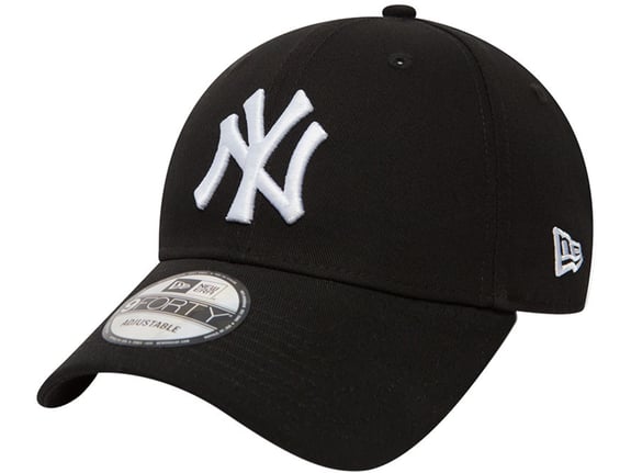 New York Yankees New Era 9FORTY League Essential kapa Black