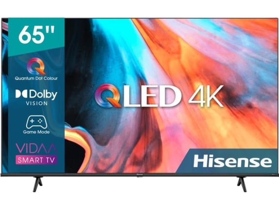 HISENSE televizor 65E7HQ, QLED, 4K UHD, Vidaa, 164 cm