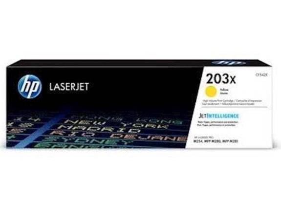 Hp Inc. HP 203X Original Yellow LaserJet Toner CF542X