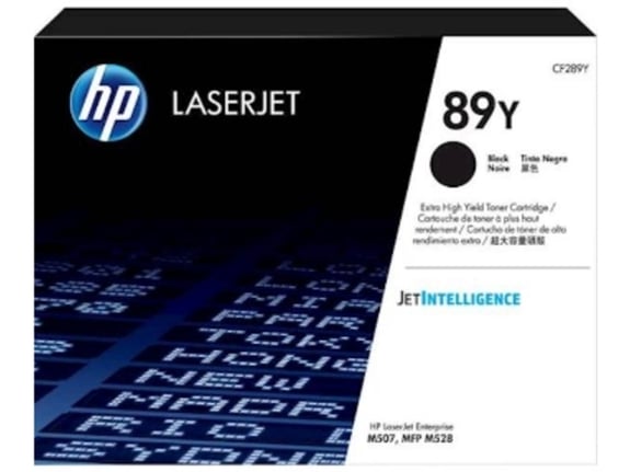 Hp Inc. HP 89Y Black LaserJet Toner Cartridge CF289Y