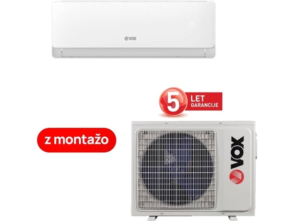 VOX klimatska naprava z montažo IFG18-AACT (8°C CTemp, CFilter, AFilter)