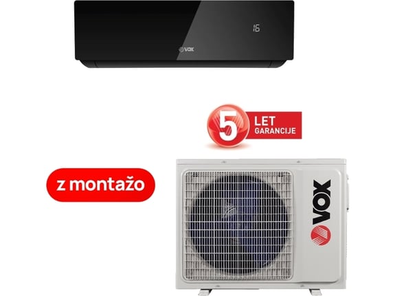 VOX klimatska naprava z montažo IJP12-PCPMWB (Plasma Ster., Anti-PM 2.5, black)