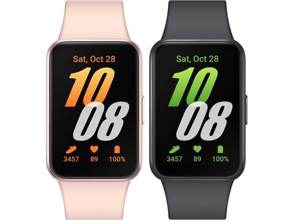 SAMSUNG pametni zapestnici bundle Galaxy Fit3 Gray + Fit3 Pink Gold