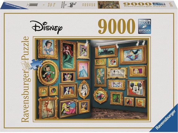 RAVENSBURGER 9000 delna sestavljanka Disney muzej 149735