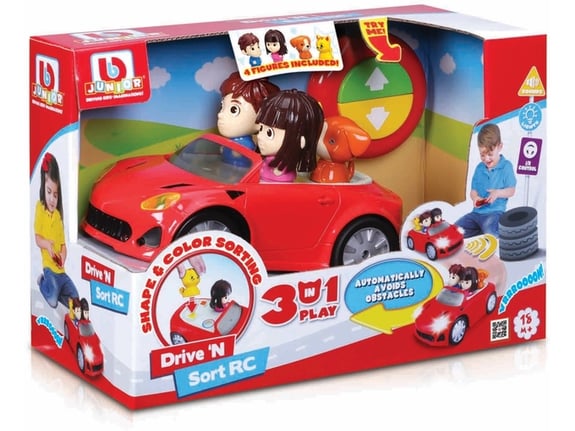 BJUNIOR avto na daljinsko vodenje Drive N Sort 16-95002