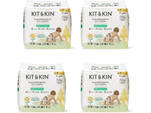 KIT&KIN plenice 54158N, velikost 5 (11+ kg), 112 kosov
