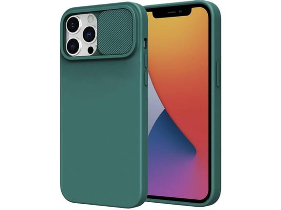 ONASI silikonski ovitek Lens Cover za Xiaomi Redmi 12C, zelena