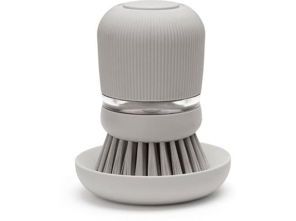 BRABANTIA krtača za posodo z dozirnikom mila, siva, 302824