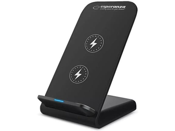 ESPERANZA stojalo z brezžičnim polnilcem PHOTON, 15W GSM-EZC101