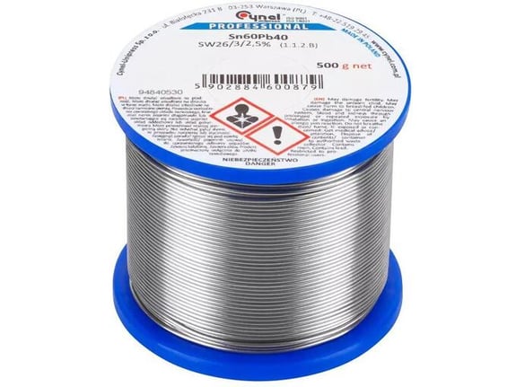 CYNEL žica za spajkanje fi:1,5 mm, 500 g, ZD-168-500