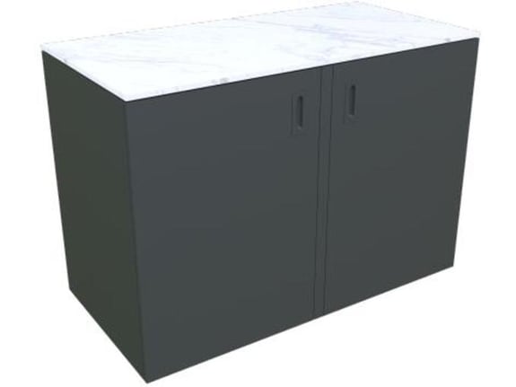 MS VISCOM letna kuhinja - kotni ali samostojen element, antracit