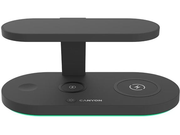 CANYON brezžični polnilec WS-501, 15 W, USB-C