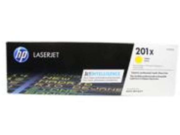 HP toner CF402X (201X), rumena