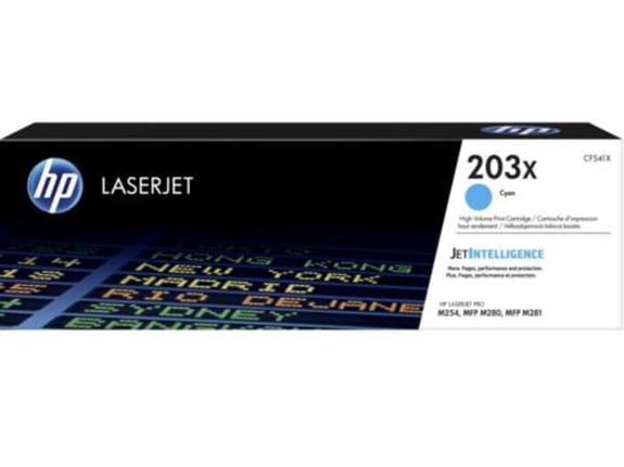 HP toner CF541X (203X), cyan