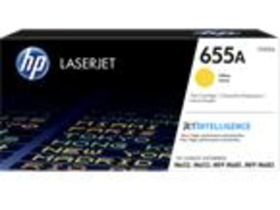 HP toner CF452A (655A), rumena