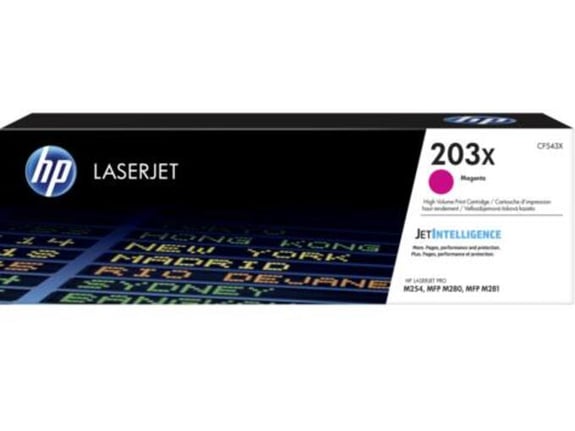 HP toner CF543X (203X), magenta