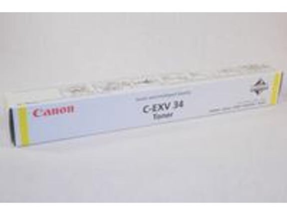 CANON C-EXV 34 Y 19k (3785B002) rumen, originalen toner