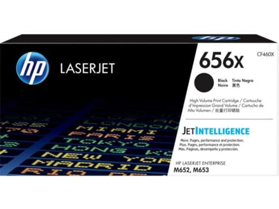 HP toner CF460X (656X), črna