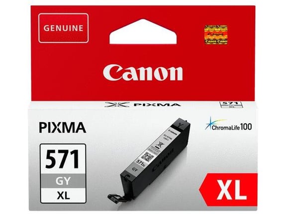 CANON originalna kartuša CLI-571GY XL, siva
