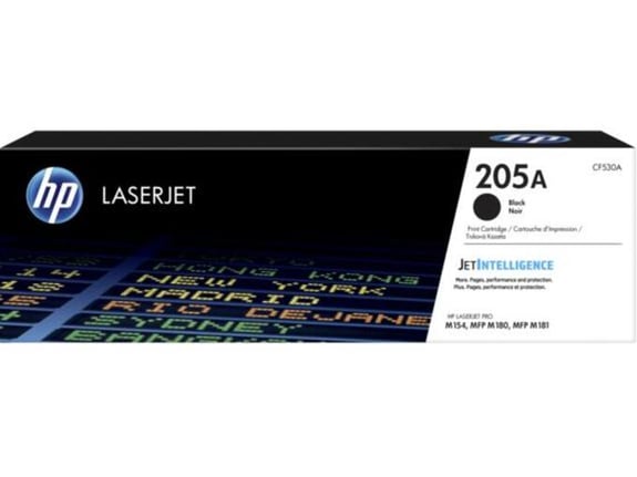 HP toner CF530A (205A), črna