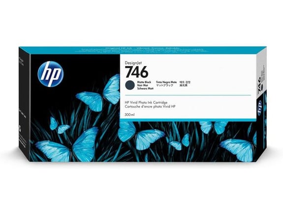 HP P2V83A nr.746 mat črna,originalna kartuša