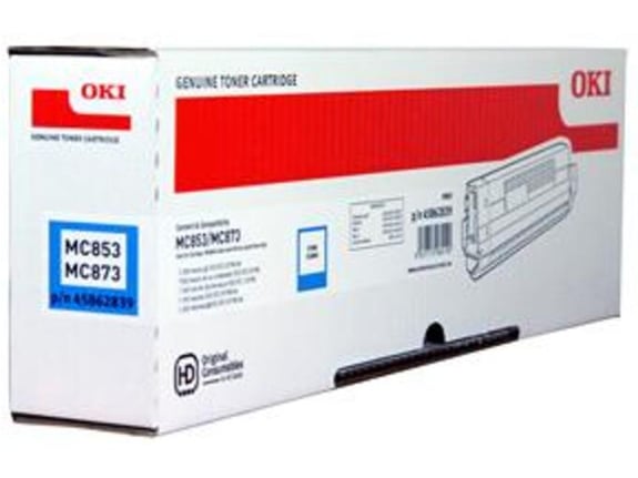 OKI toner MC853 (45862839), cyan