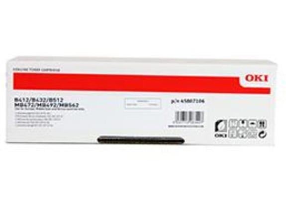OKI toner 45807106, črna