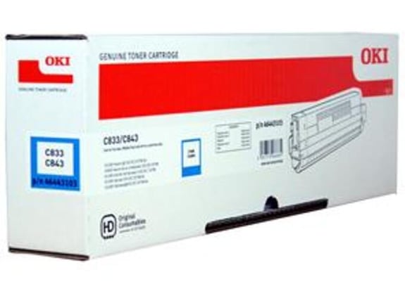 OKI toner 46443103, cyan