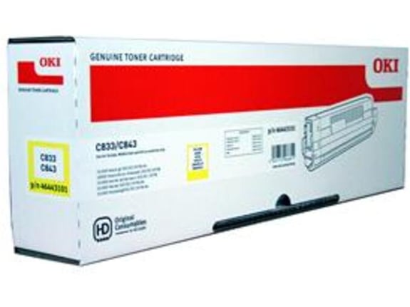 OKI toner 46443101, rumena