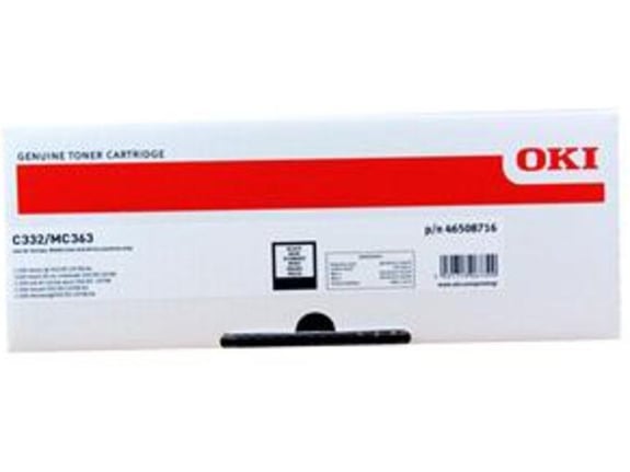 OKI toner C332 (46508716), črna